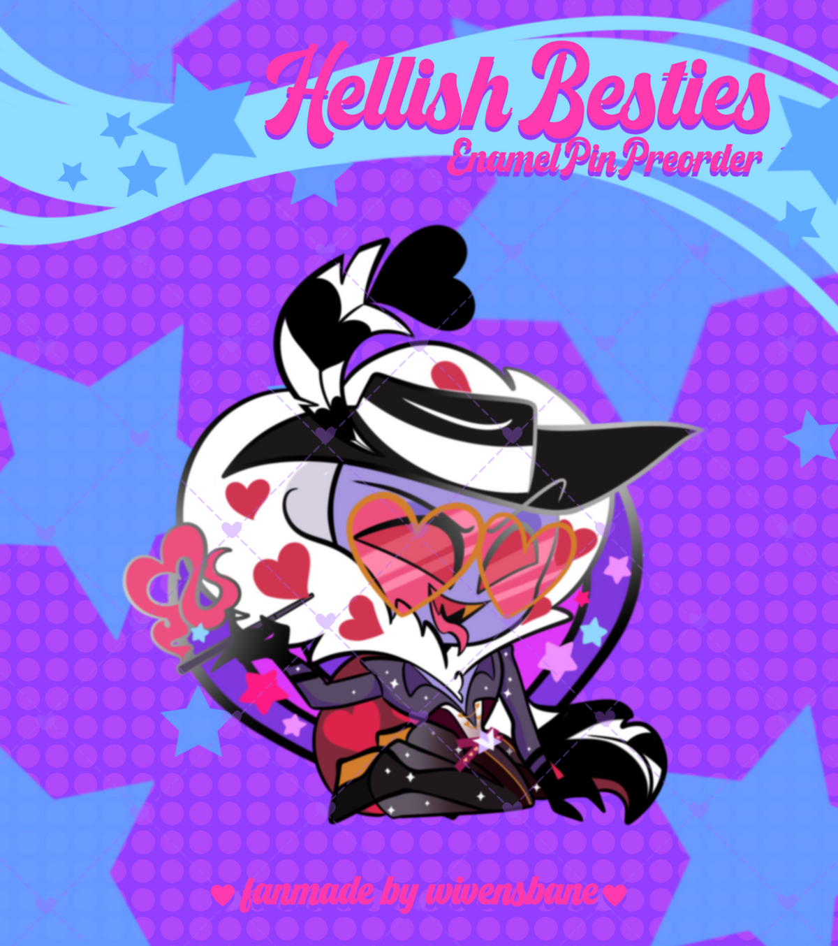 PREORDER - Hell’s Best Friends Enamel Pin Set