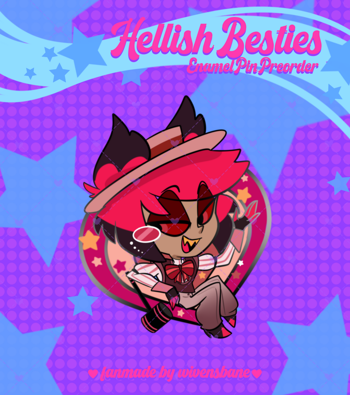 PREORDER - Hell’s Best Friends Enamel Pin Set