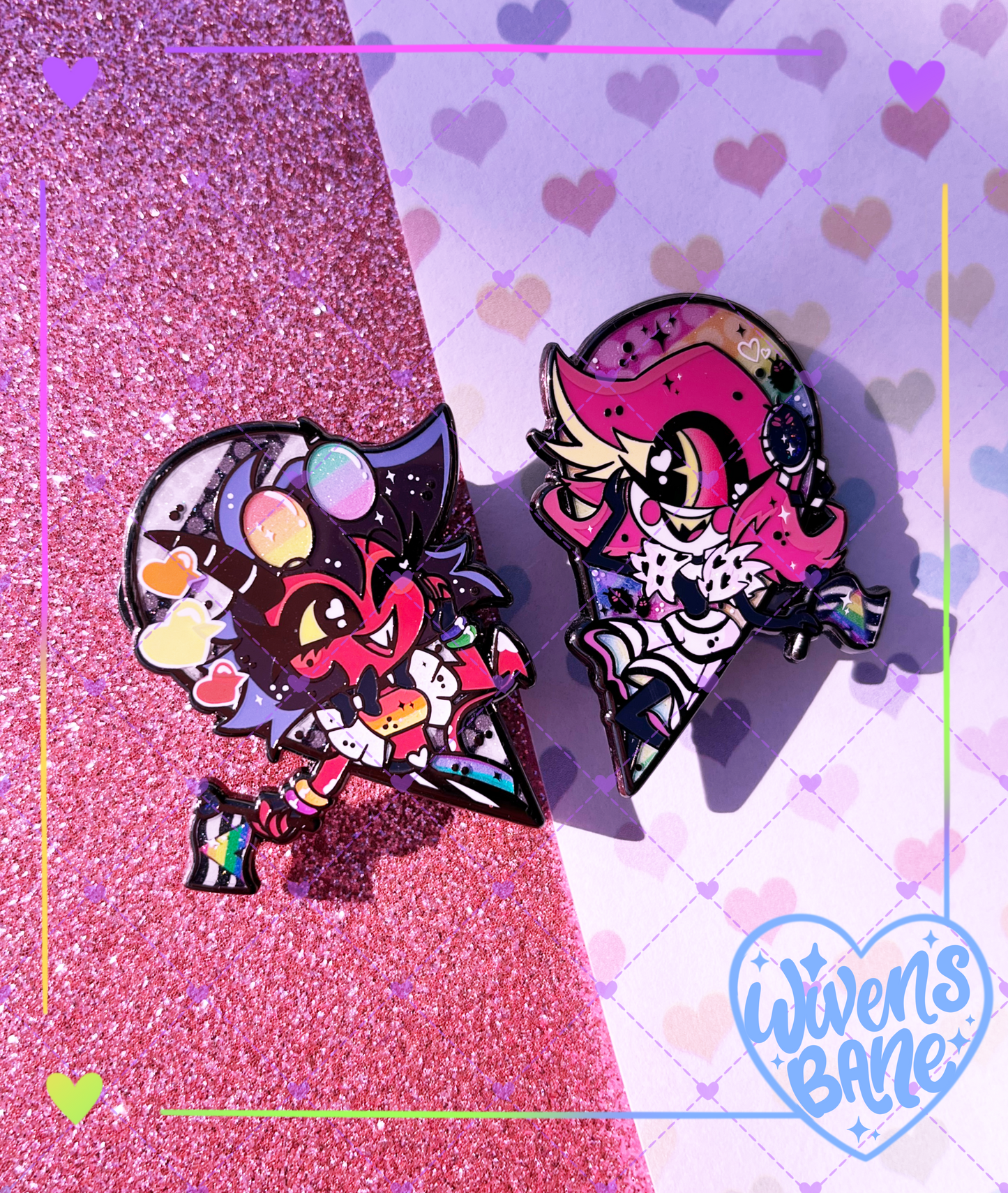LEFTOVER FREEBIES - Misc Enamel Pins